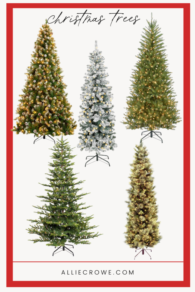 Christmas trees linked to shop