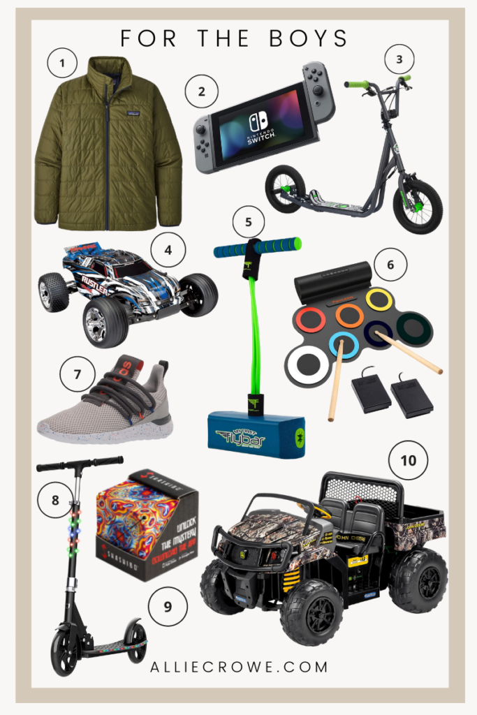 gift guide for the boys