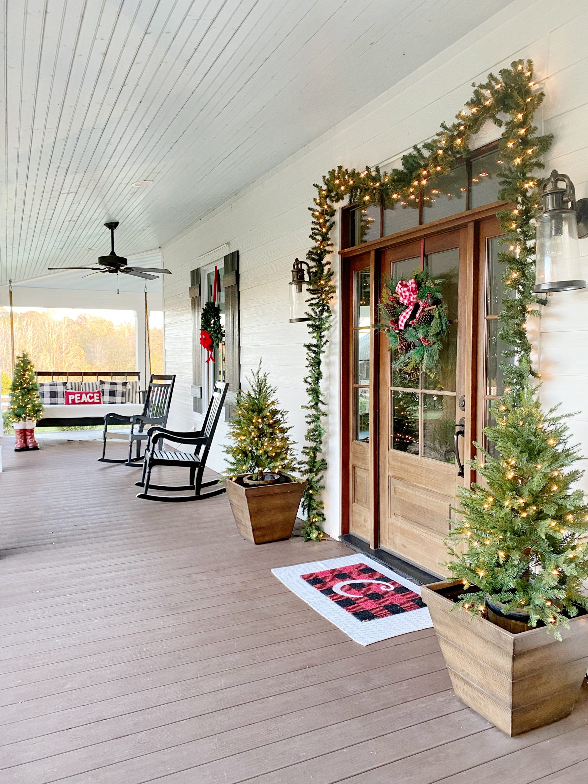 Decking the Halls with Christmas Tree Shops & More - Allie Crowe