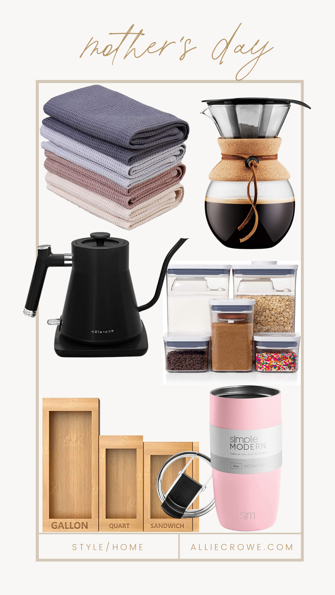 Mother's Day  The Ultimate Gift List - Allie Crowe