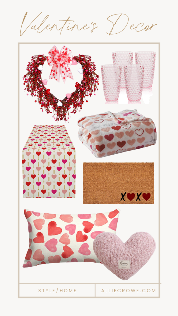 Valentine's Day Tumbler Sets, Valentine's Day Home Decor